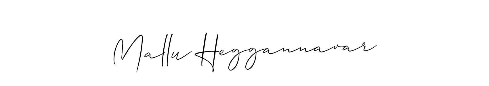 Mallu Heggannavar stylish signature style. Best Handwritten Sign (Allison_Script) for my name. Handwritten Signature Collection Ideas for my name Mallu Heggannavar. Mallu Heggannavar signature style 2 images and pictures png