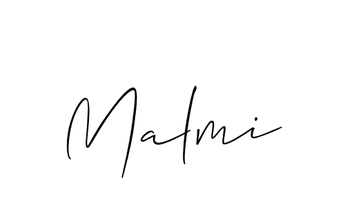 if you are searching for the best signature style for your name Malmi. so please give up your signature search. here we have designed multiple signature styles  using Allison_Script. Malmi signature style 2 images and pictures png