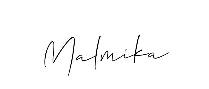 Once you've used our free online signature maker to create your best signature Allison_Script style, it's time to enjoy all of the benefits that Malmika name signing documents. Malmika signature style 2 images and pictures png