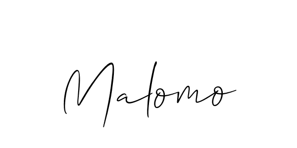 Once you've used our free online signature maker to create your best signature Allison_Script style, it's time to enjoy all of the benefits that Malomo name signing documents. Malomo signature style 2 images and pictures png