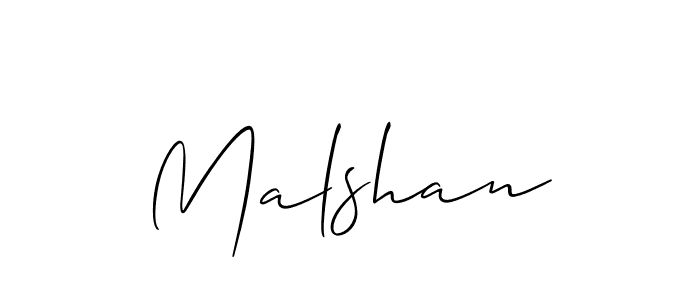 Also You can easily find your signature by using the search form. We will create Malshan name handwritten signature images for you free of cost using Allison_Script sign style. Malshan signature style 2 images and pictures png