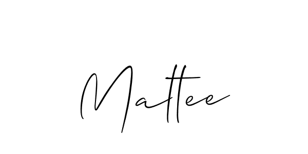 Once you've used our free online signature maker to create your best signature Allison_Script style, it's time to enjoy all of the benefits that Maltee name signing documents. Maltee signature style 2 images and pictures png