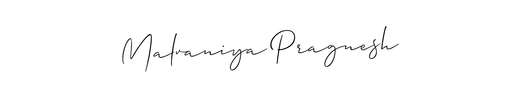 Best and Professional Signature Style for Malvaniya Pragnesh. Allison_Script Best Signature Style Collection. Malvaniya Pragnesh signature style 2 images and pictures png