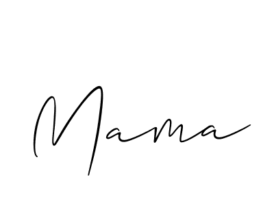 Allison_Script is a professional signature style that is perfect for those who want to add a touch of class to their signature. It is also a great choice for those who want to make their signature more unique. Get Mama name to fancy signature for free. Mama signature style 2 images and pictures png