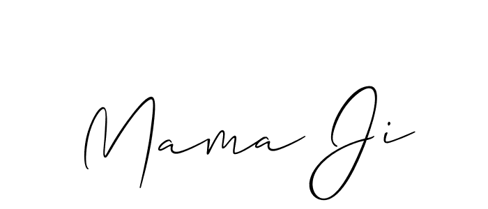 Make a beautiful signature design for name Mama Ji. Use this online signature maker to create a handwritten signature for free. Mama Ji signature style 2 images and pictures png