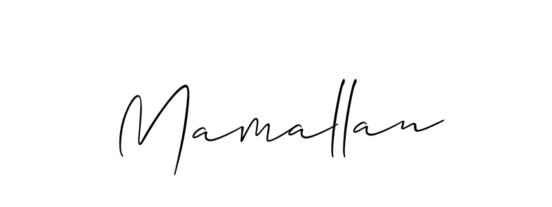 Here are the top 10 professional signature styles for the name Mamallan. These are the best autograph styles you can use for your name. Mamallan signature style 2 images and pictures png