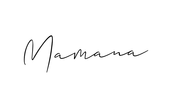 Make a short Mamana signature style. Manage your documents anywhere anytime using Allison_Script. Create and add eSignatures, submit forms, share and send files easily. Mamana signature style 2 images and pictures png