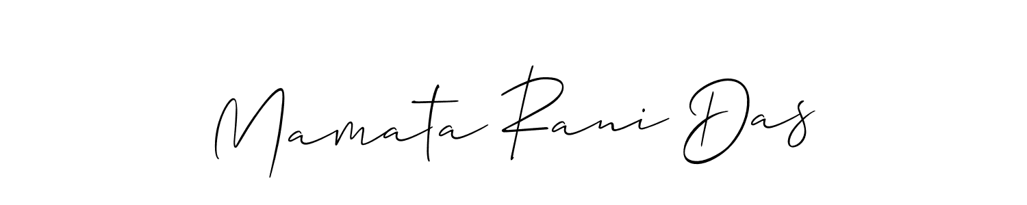 You should practise on your own different ways (Allison_Script) to write your name (Mamata Rani Das) in signature. don't let someone else do it for you. Mamata Rani Das signature style 2 images and pictures png