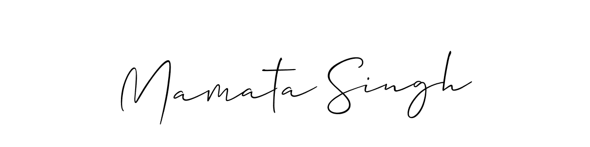 How to Draw Mamata Singh signature style? Allison_Script is a latest design signature styles for name Mamata Singh. Mamata Singh signature style 2 images and pictures png