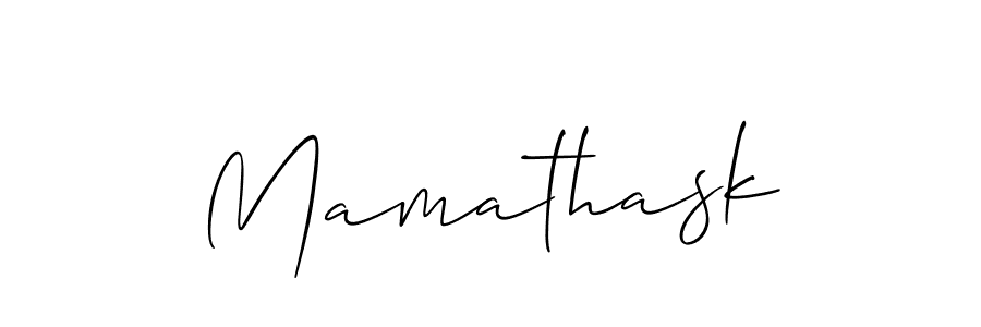 Make a short Mamathask signature style. Manage your documents anywhere anytime using Allison_Script. Create and add eSignatures, submit forms, share and send files easily. Mamathask signature style 2 images and pictures png
