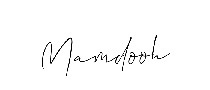 How to Draw Mamdooh signature style? Allison_Script is a latest design signature styles for name Mamdooh. Mamdooh signature style 2 images and pictures png