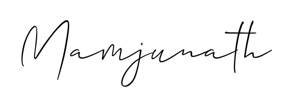 Practice writing Mamjunath with the flow of Allison_Script lettering. A fantastic source of inspiration for developing your personal signature style. Mamjunath signature style 2 images and pictures png