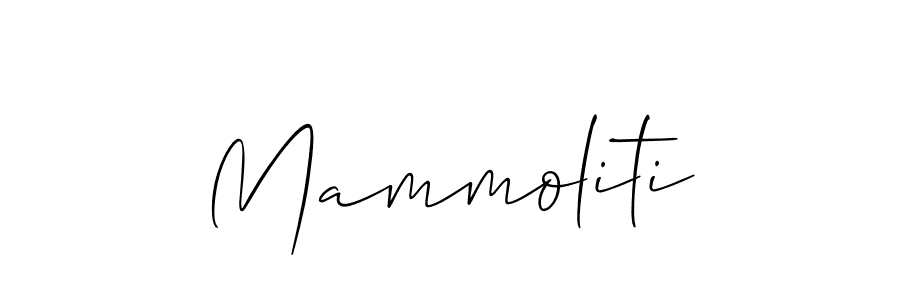 How to Draw Mammoliti signature style? Allison_Script is a latest design signature styles for name Mammoliti. Mammoliti signature style 2 images and pictures png