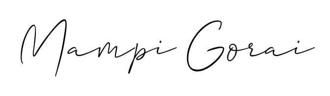 Create a beautiful signature design for name Mampi Gorai. With this signature (Allison_Script) fonts, you can make a handwritten signature for free. Mampi Gorai signature style 2 images and pictures png