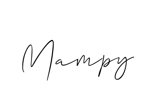 Make a beautiful signature design for name Mampy. Use this online signature maker to create a handwritten signature for free. Mampy signature style 2 images and pictures png