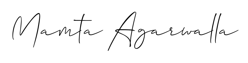 A dynamic signature style for Mamta Agarwalla using Allison_Script script. Designed to look authentic, handwritten, and professional. Mamta Agarwalla signature style 2 images and pictures png