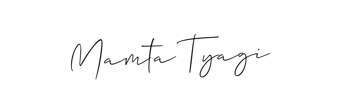 Make a beautiful signature design for name Mamta Tyagi. Use this online signature maker to create a handwritten signature for free. Mamta Tyagi signature style 2 images and pictures png