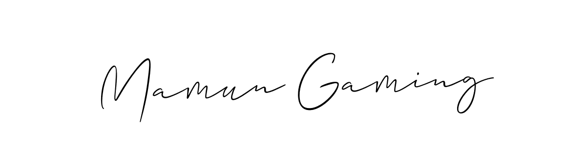 See photos of Mamun Gaming official signature by Spectra . Check more albums & portfolios. Read reviews & check more about Allison_Script font. Mamun Gaming signature style 2 images and pictures png
