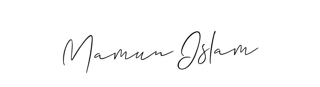 Make a short Mamun Islam signature style. Manage your documents anywhere anytime using Allison_Script. Create and add eSignatures, submit forms, share and send files easily. Mamun Islam signature style 2 images and pictures png