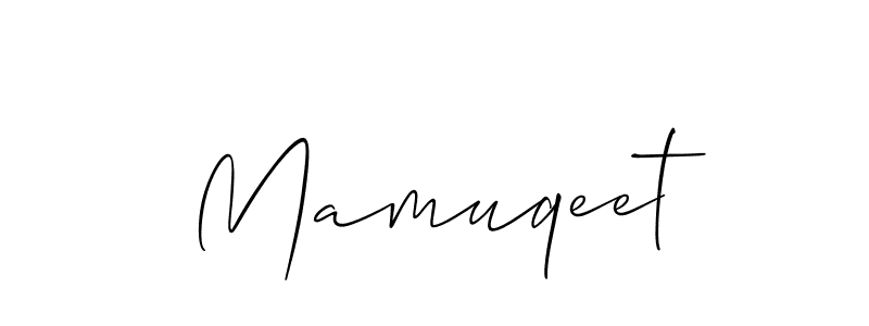 Best and Professional Signature Style for Mamuqeet. Allison_Script Best Signature Style Collection. Mamuqeet signature style 2 images and pictures png