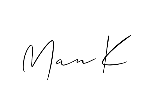 Make a beautiful signature design for name Man K. Use this online signature maker to create a handwritten signature for free. Man K signature style 2 images and pictures png