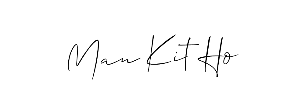 Similarly Allison_Script is the best handwritten signature design. Signature creator online .You can use it as an online autograph creator for name Man Kit Ho. Man Kit Ho signature style 2 images and pictures png