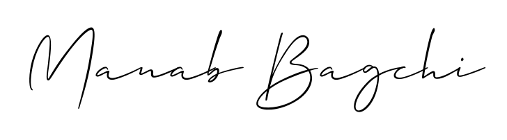 A modern signature idea for name Manab Bagchi using Allison_Script font. Clean strokes and elegant curves make it stand out instantly. Manab Bagchi signature style 2 images and pictures png