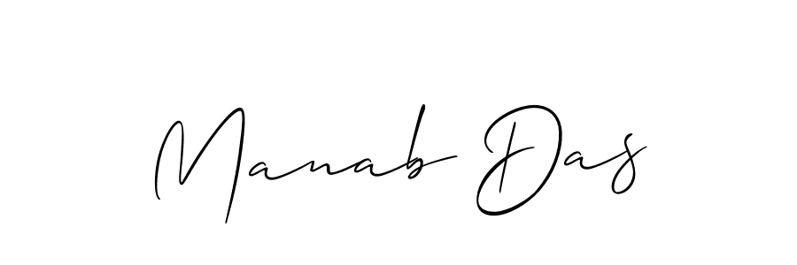 Make a short Manab Das signature style. Manage your documents anywhere anytime using Allison_Script. Create and add eSignatures, submit forms, share and send files easily. Manab Das signature style 2 images and pictures png