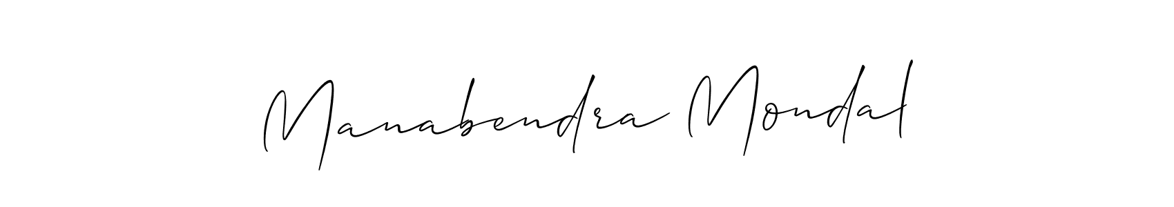 Here are the top 10 professional signature styles for the name Manabendra Mondal. These are the best autograph styles you can use for your name. Manabendra Mondal signature style 2 images and pictures png