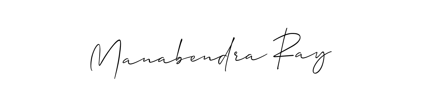 Design your own signature with our free online signature maker. With this signature software, you can create a handwritten (Allison_Script) signature for name Manabendra Ray. Manabendra Ray signature style 2 images and pictures png