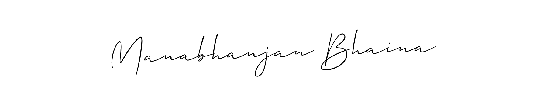 Once you've used our free online signature maker to create your best signature Allison_Script style, it's time to enjoy all of the benefits that Manabhanjan Bhaina name signing documents. Manabhanjan Bhaina signature style 2 images and pictures png