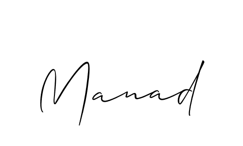 Also You can easily find your signature by using the search form. We will create Manad name handwritten signature images for you free of cost using Allison_Script sign style. Manad signature style 2 images and pictures png