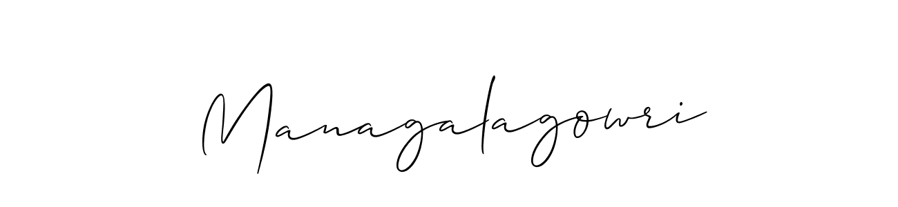 Best and Professional Signature Style for Managalagowri. Allison_Script Best Signature Style Collection. Managalagowri signature style 2 images and pictures png