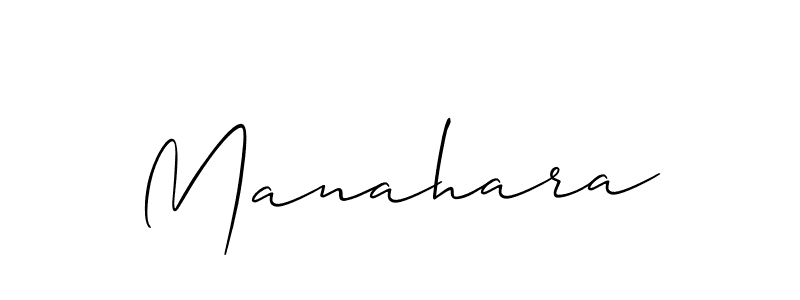 Manahara stylish signature style. Best Handwritten Sign (Allison_Script) for my name. Handwritten Signature Collection Ideas for my name Manahara. Manahara signature style 2 images and pictures png