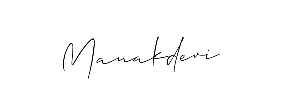 Also we have Manakdevi name is the best signature style. Create professional handwritten signature collection using Allison_Script autograph style. Manakdevi signature style 2 images and pictures png