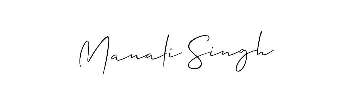 Once you've used our free online signature maker to create your best signature Allison_Script style, it's time to enjoy all of the benefits that Manali Singh name signing documents. Manali Singh signature style 2 images and pictures png