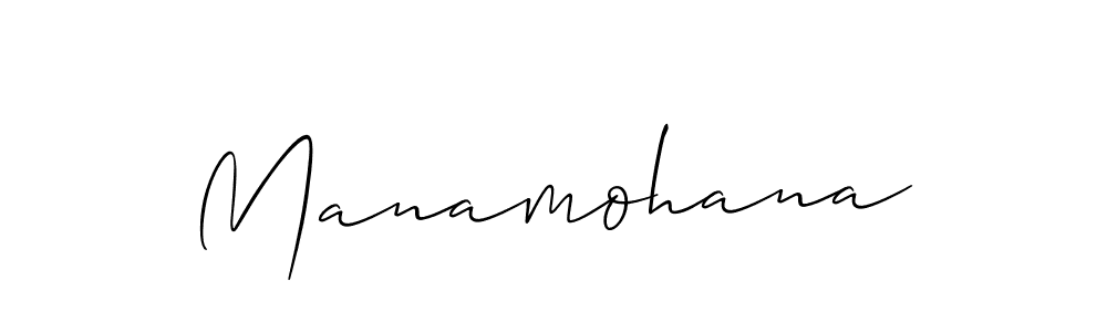 Best and Professional Signature Style for Manamohana. Allison_Script Best Signature Style Collection. Manamohana signature style 2 images and pictures png