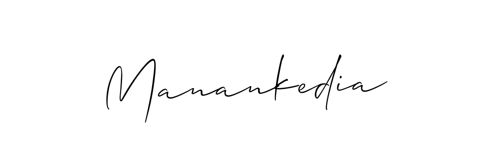 Similarly Allison_Script is the best handwritten signature design. Signature creator online .You can use it as an online autograph creator for name Manankedia. Manankedia signature style 2 images and pictures png
