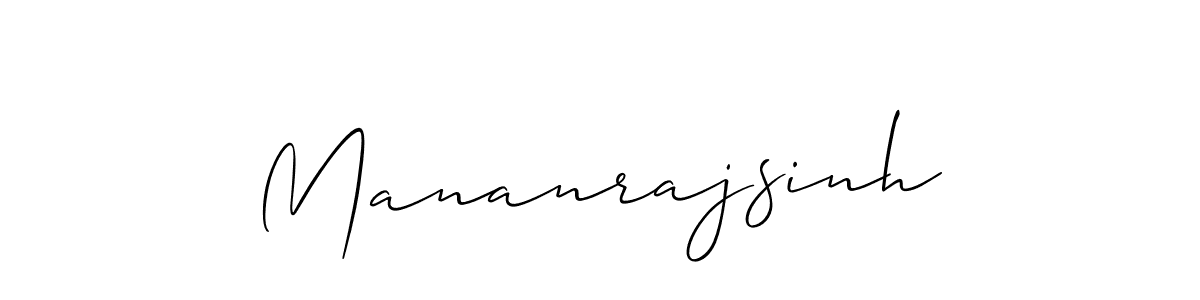 Also You can easily find your signature by using the search form. We will create Mananrajsinh name handwritten signature images for you free of cost using Allison_Script sign style. Mananrajsinh signature style 2 images and pictures png