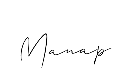 It looks lik you need a new signature style for name Manap. Design unique handwritten (Allison_Script) signature with our free signature maker in just a few clicks. Manap signature style 2 images and pictures png