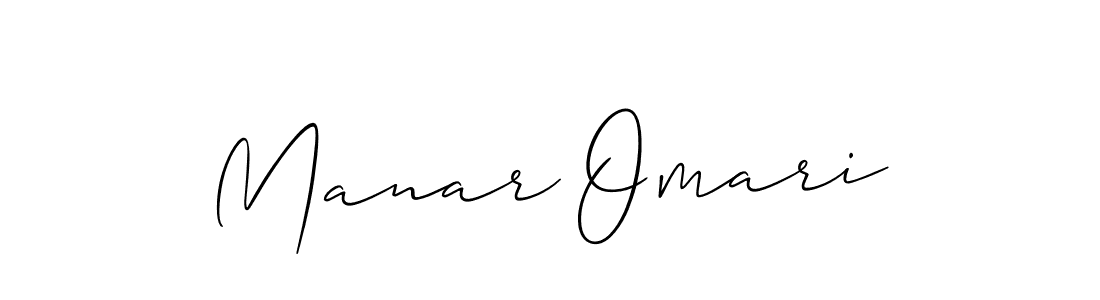 Once you've used our free online signature maker to create your best signature Allison_Script style, it's time to enjoy all of the benefits that Manar Omari name signing documents. Manar Omari signature style 2 images and pictures png