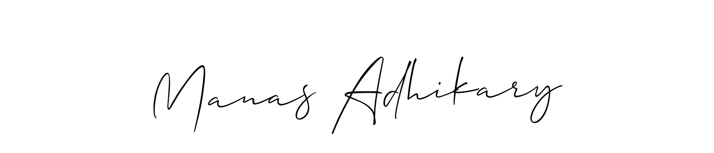 You can use this online signature creator to create a handwritten signature for the name Manas Adhikary. This is the best online autograph maker. Manas Adhikary signature style 2 images and pictures png