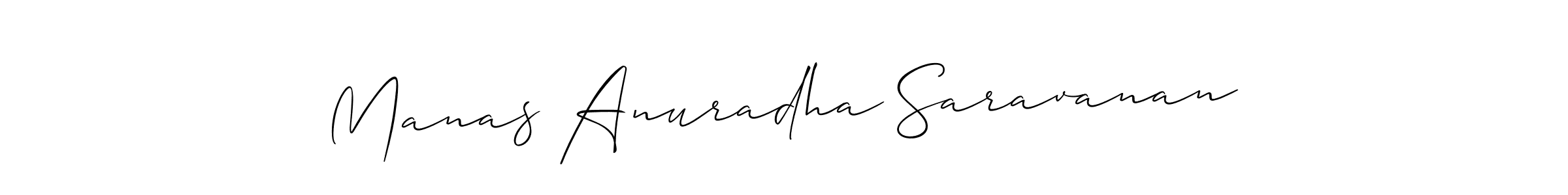 How to Draw Manas Anuradha Saravanan signature style? Allison_Script is a latest design signature styles for name Manas Anuradha Saravanan. Manas Anuradha Saravanan signature style 2 images and pictures png