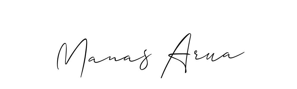 Manas Arua stylish signature style. Best Handwritten Sign (Allison_Script) for my name. Handwritten Signature Collection Ideas for my name Manas Arua. Manas Arua signature style 2 images and pictures png