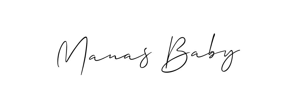 Allison_Script is a professional signature style that is perfect for those who want to add a touch of class to their signature. It is also a great choice for those who want to make their signature more unique. Get Manas Baby name to fancy signature for free. Manas Baby signature style 2 images and pictures png