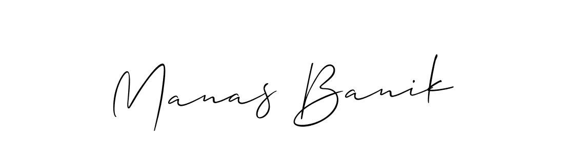 Make a beautiful signature design for name Manas Banik. Use this online signature maker to create a handwritten signature for free. Manas Banik signature style 2 images and pictures png