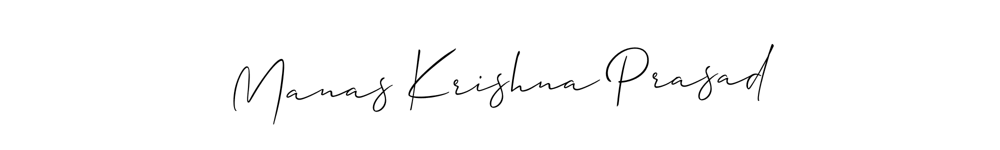 Manas Krishna Prasad stylish signature style. Best Handwritten Sign (Allison_Script) for my name. Handwritten Signature Collection Ideas for my name Manas Krishna Prasad. Manas Krishna Prasad signature style 2 images and pictures png