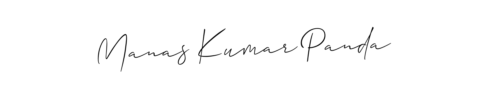 Design your own signature with our free online signature maker. With this signature software, you can create a handwritten (Allison_Script) signature for name Manas Kumar Panda. Manas Kumar Panda signature style 2 images and pictures png