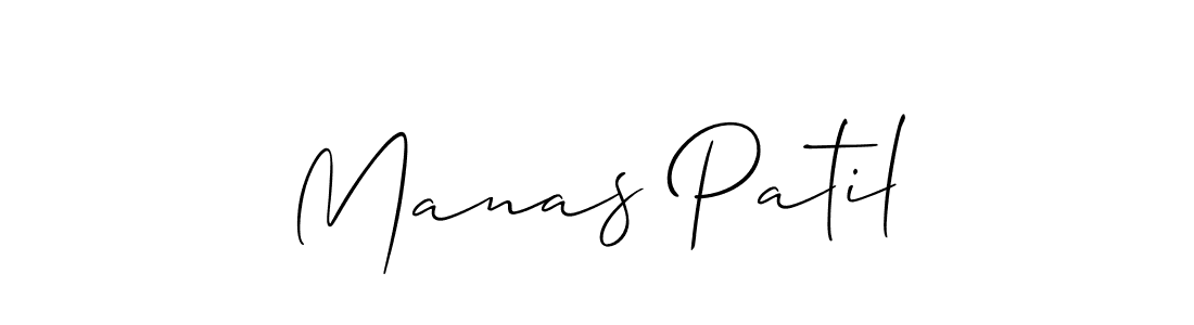 How to make Manas Patil name signature. Use Allison_Script style for creating short signs online. This is the latest handwritten sign. Manas Patil signature style 2 images and pictures png