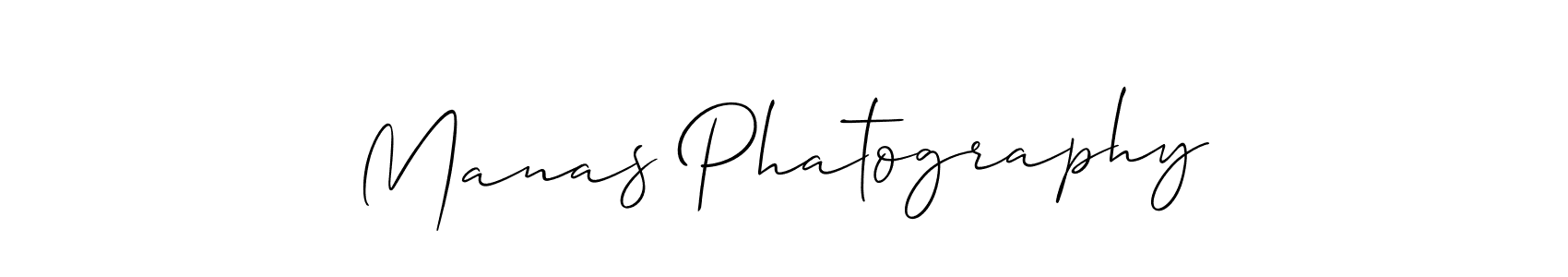 Manas Phatography stylish signature style. Best Handwritten Sign (Allison_Script) for my name. Handwritten Signature Collection Ideas for my name Manas Phatography. Manas Phatography signature style 2 images and pictures png